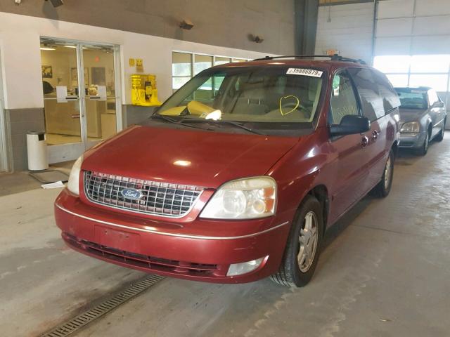 2FMDA522X4BA12456 - 2004 FORD FREESTAR S RED photo 2