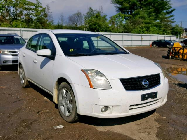 3N1AB61E39L639830 - 2009 NISSAN SENTRA 2.0 WHITE photo 1