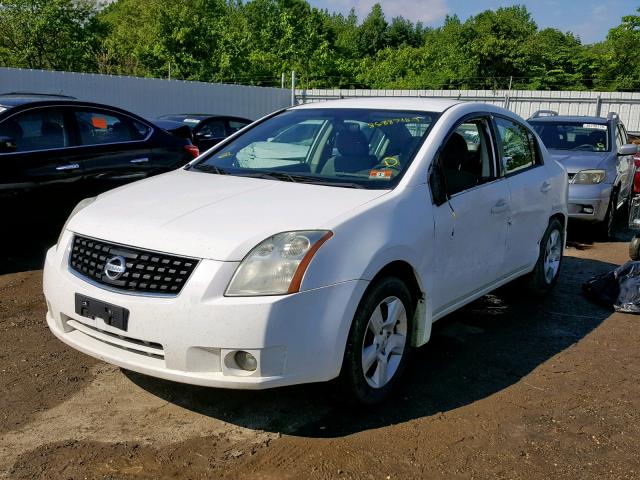 3N1AB61E39L639830 - 2009 NISSAN SENTRA 2.0 WHITE photo 2