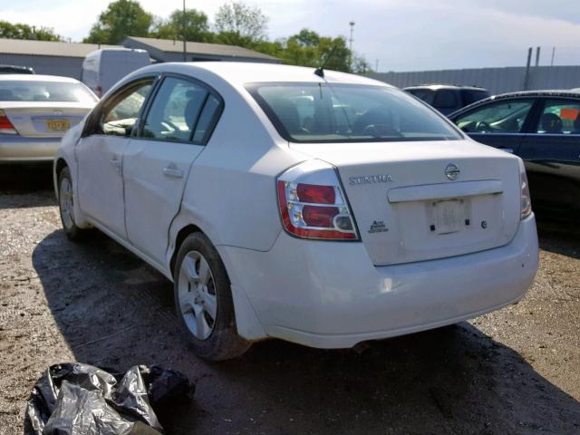 3N1AB61E39L639830 - 2009 NISSAN SENTRA 2.0 WHITE photo 3