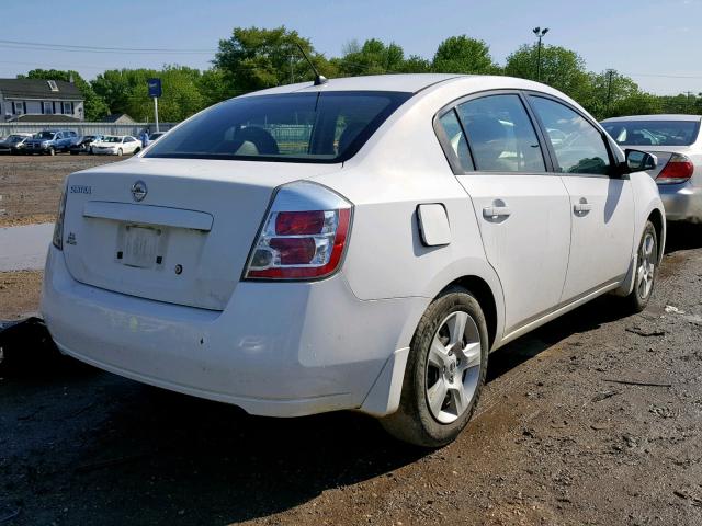 3N1AB61E39L639830 - 2009 NISSAN SENTRA 2.0 WHITE photo 4