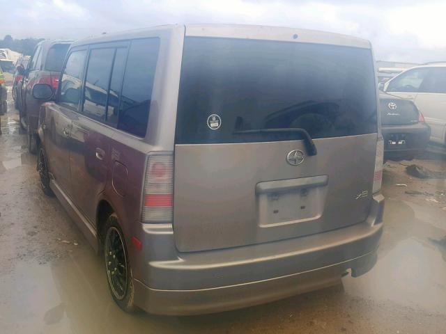 JTLKT324X50202339 - 2005 TOYOTA SCION XB ნაცრისფერი ფოტო 3