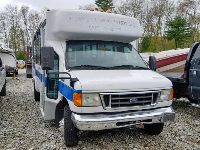 1FDXE45P36DB20868 - 2006 FORD E450 BUS WHITE photo 9