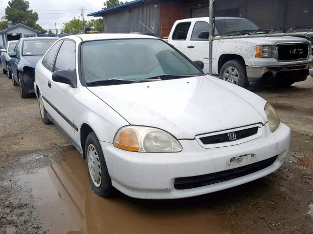 1HGEJ6225TL083207 - 1996 HONDA CIVIC DX WHITE photo 1