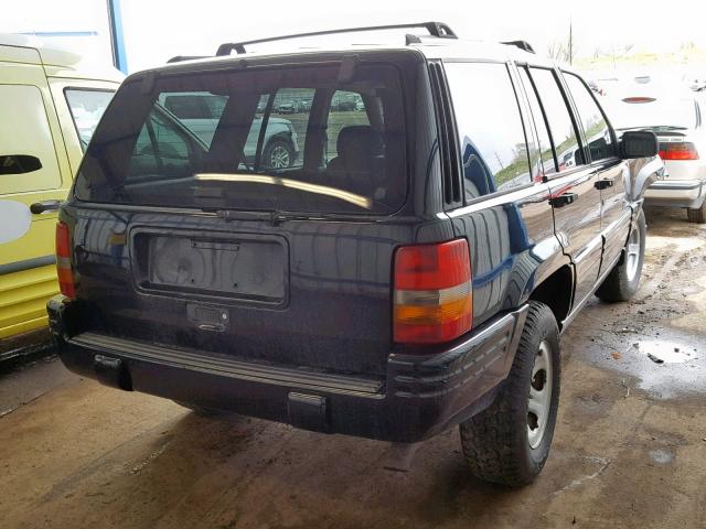 1J4GZ58S5WC153496 - 1998 JEEP GRAND CHER BLACK photo 4