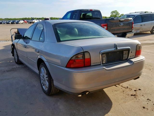 1LNHM87A43Y647247 - 2003 LINCOLN LS SILVER photo 3