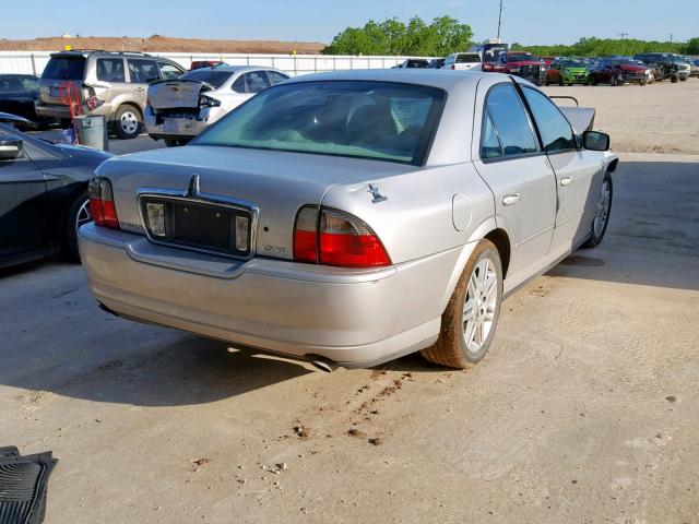 1LNHM87A43Y647247 - 2003 LINCOLN LS SILVER photo 4