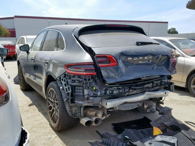 WP1AB2A57JLB33423 - 2018 PORSCHE MACAN S BLACK photo 3