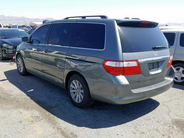 5FNRL38827B076986 - 2007 HONDA ODYSSEY TO GRAY photo 3