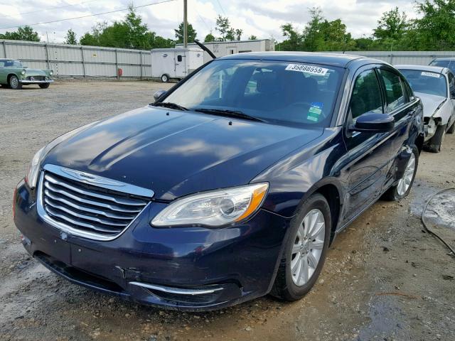 1C3CCBBB8CN207889 - 2012 CHRYSLER 200 TOURIN BLUE photo 2