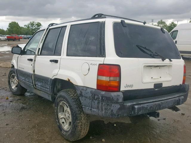 1J4GZ58S4WC261107 - 1998 JEEP GRAND CHER WHITE photo 3