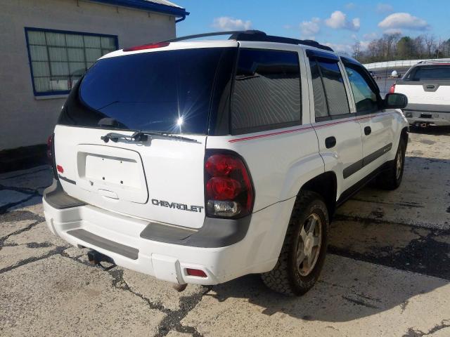 1GNDT13S642396500 - 2004 CHEVROLET TRAILBLAZER LS  photo 4