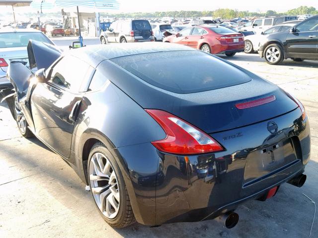 JN1AZ4EH0DM381396 - 2013 NISSAN 370Z BASE BLACK photo 3