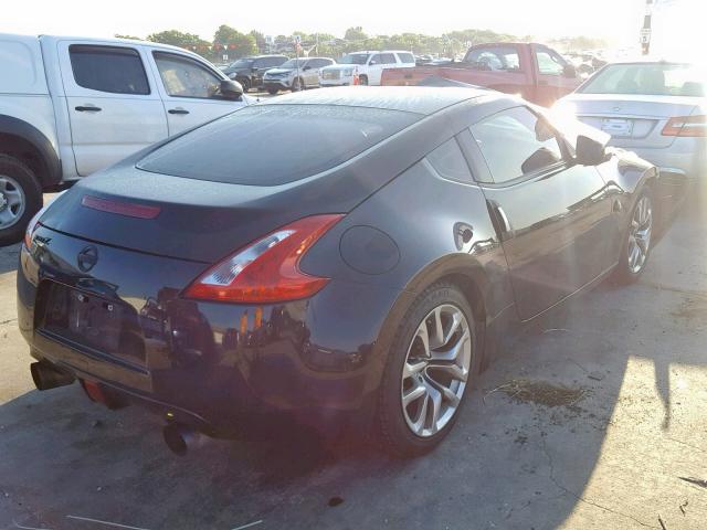 JN1AZ4EH0DM381396 - 2013 NISSAN 370Z BASE BLACK photo 4