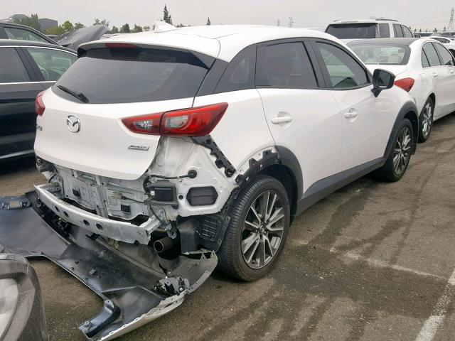 JM1DKDC70H0159849 - 2017 MAZDA CX-3 TOURI WHITE photo 4