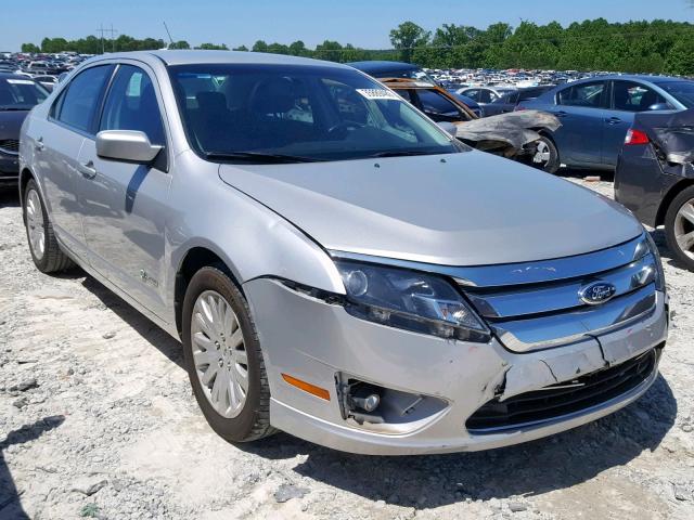 3FADP0L30AR411344 - 2010 FORD FUSION HYB SILVER photo 1