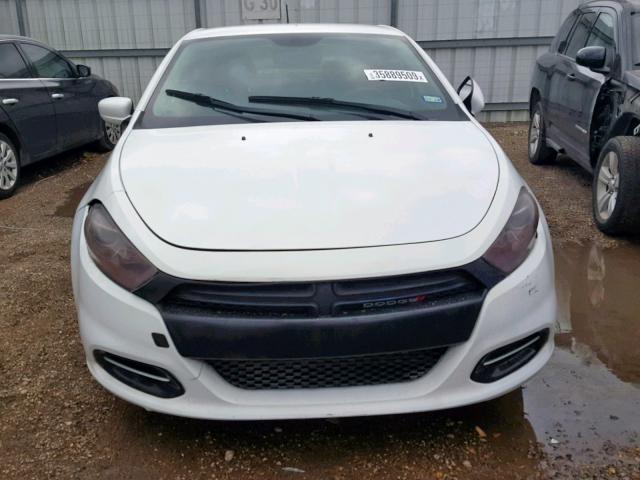 1C3CDFDH0ED718169 - 2014 DODGE DART SE AE WHITE photo 9