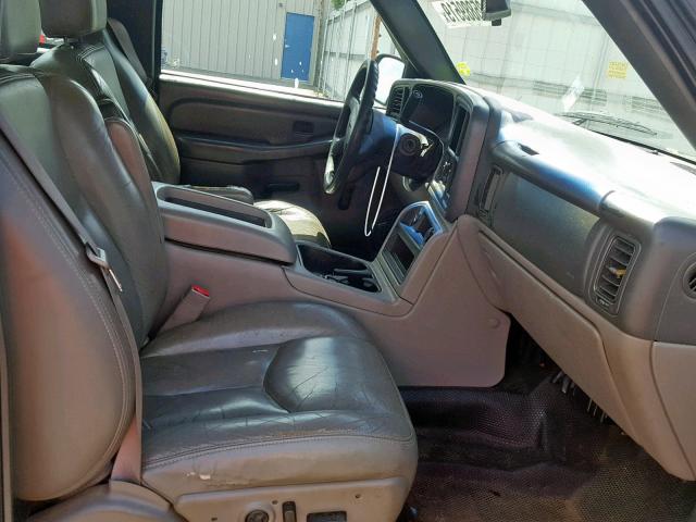 2GTEK19T341292207 - 2004 GMC NEW SIERRA GRAY photo 5