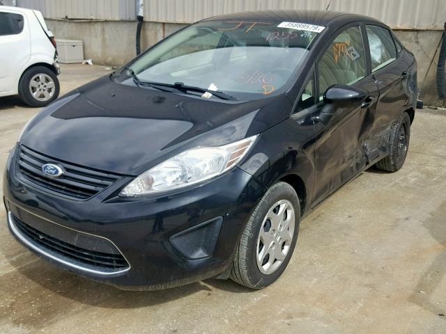 3FADP4AJ5BM221255 - 2011 FORD FIESTA S BLACK photo 2