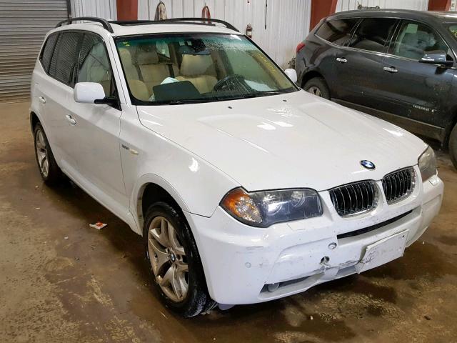 WBXPA93446WD34848 - 2006 BMW X3 3.0I WHITE photo 1