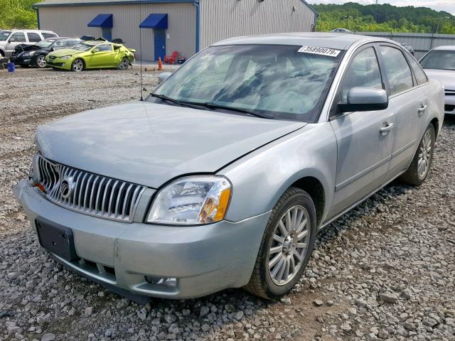 1MEHM43146G606953 - 2006 MERCURY MONTEGO PR SILVER photo 2