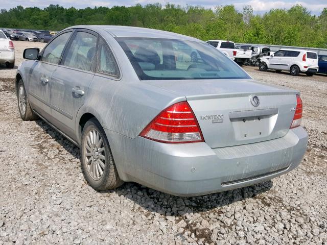 1MEHM43146G606953 - 2006 MERCURY MONTEGO PR SILVER photo 3