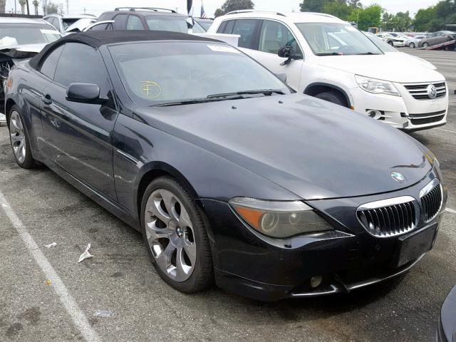 WBAEK13446CN79180 - 2006 BMW 650 I BLACK photo 1