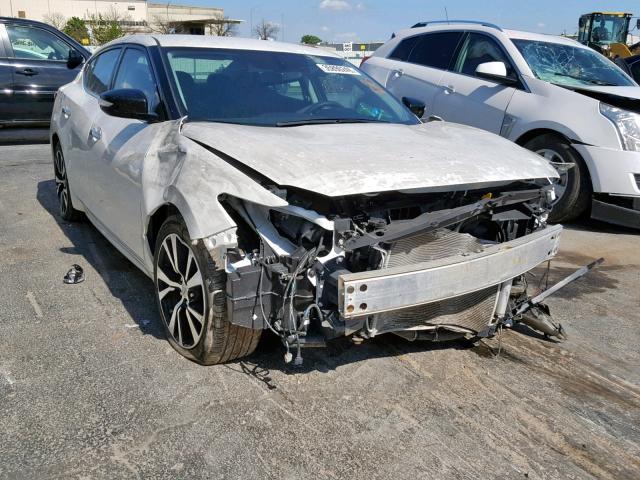 1N4AA6AP6JC375980 - 2018 NISSAN MAXIMA 3.5 WHITE photo 1