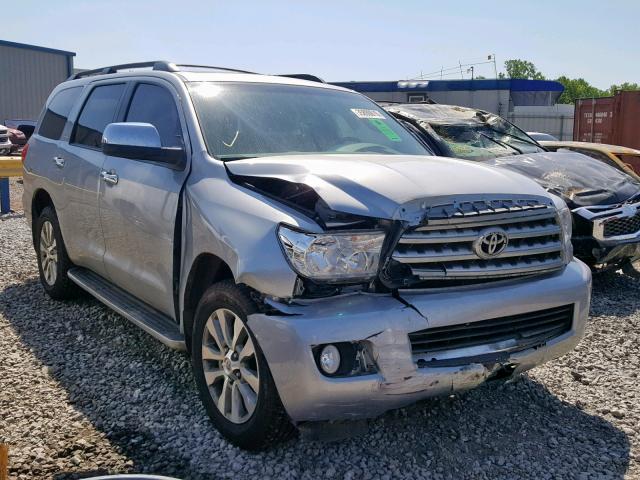 5TDKY5G16GS065472 - 2016 TOYOTA SEQUOIA LI SILVER photo 1