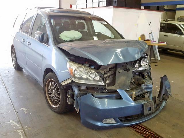 5FNRL388X5B131438 - 2005 HONDA ODYSSEY TO BLUE photo 1