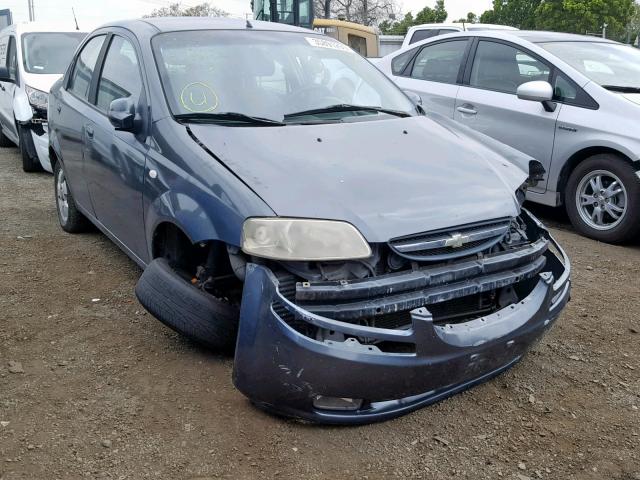 KL1TD56656B528910 - 2006 CHEVROLET AVEO BASE Boz foto 1