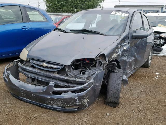 KL1TD56656B528910 - 2006 CHEVROLET AVEO BASE Boz foto 2