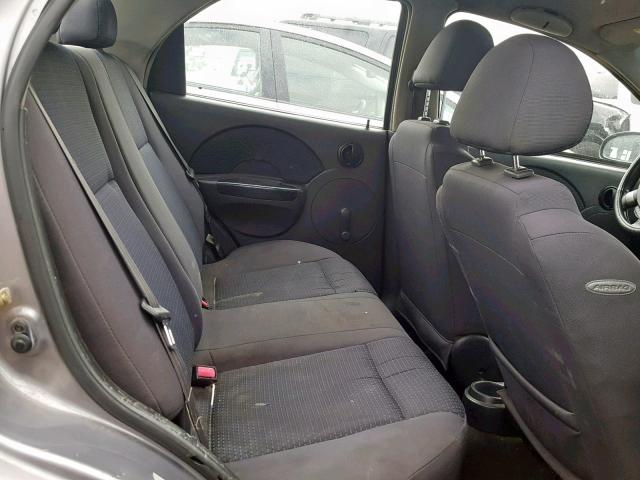 KL1TD56656B528910 - 2006 CHEVROLET AVEO BASE Boz foto 6