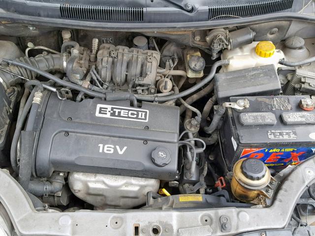 KL1TD56656B528910 - 2006 CHEVROLET AVEO BASE Boz foto 7