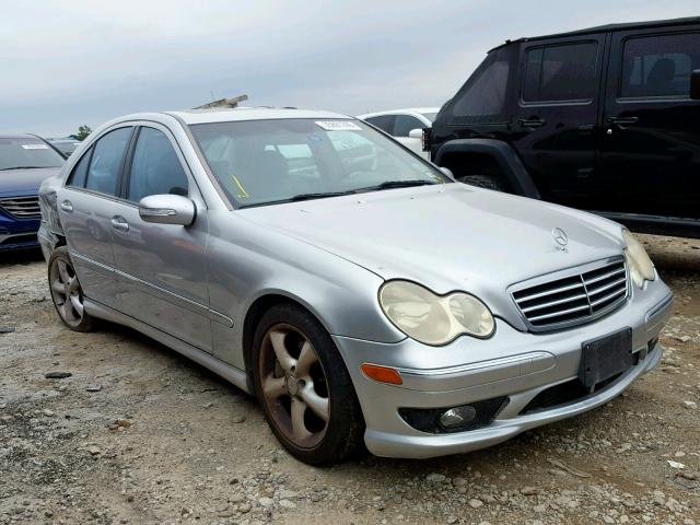 WDBRF40J55F713453 - 2005 MERCEDES-BENZ C 230K SPO SILVER photo 1