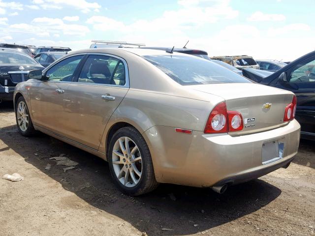 1G1ZK57708F272891 - 2008 CHEVROLET MALIBU LTZ ოქროსფერი ფოტო 3