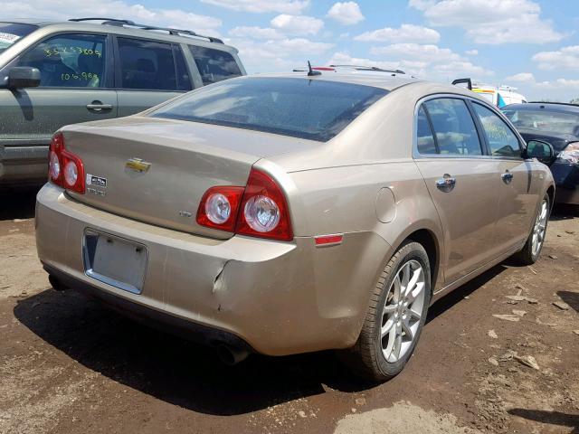 1G1ZK57708F272891 - 2008 CHEVROLET MALIBU LTZ ოქროსფერი ფოტო 4