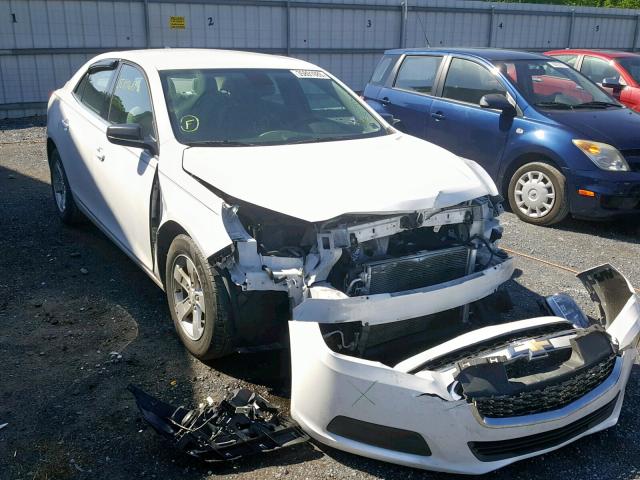 1G11B5SL4EF120397 - 2014 CHEVROLET MALIBU LS WHITE photo 1