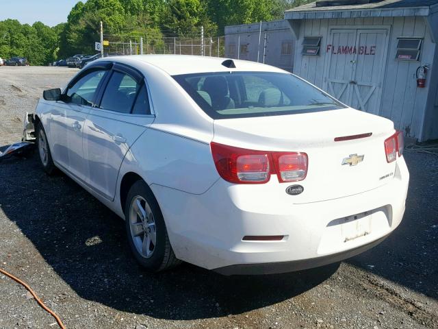 1G11B5SL4EF120397 - 2014 CHEVROLET MALIBU LS WHITE photo 3