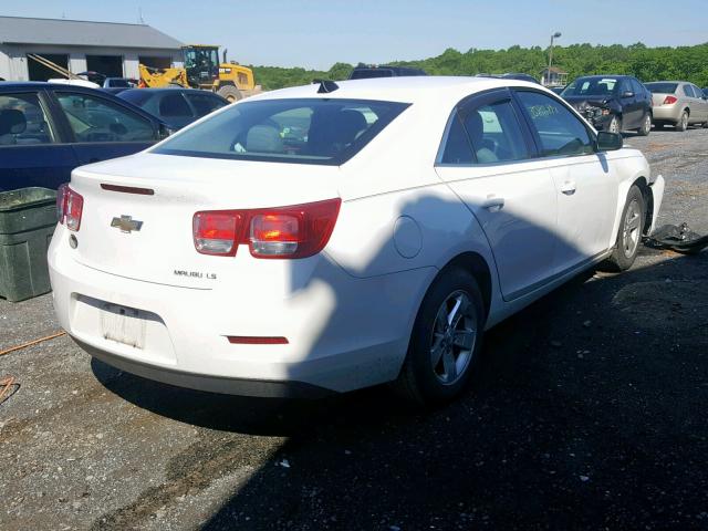 1G11B5SL4EF120397 - 2014 CHEVROLET MALIBU LS WHITE photo 4