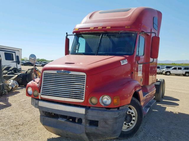 1FUJBBBD63PL72795 - 2003 FREIGHTLINER CONVENTION RED photo 2