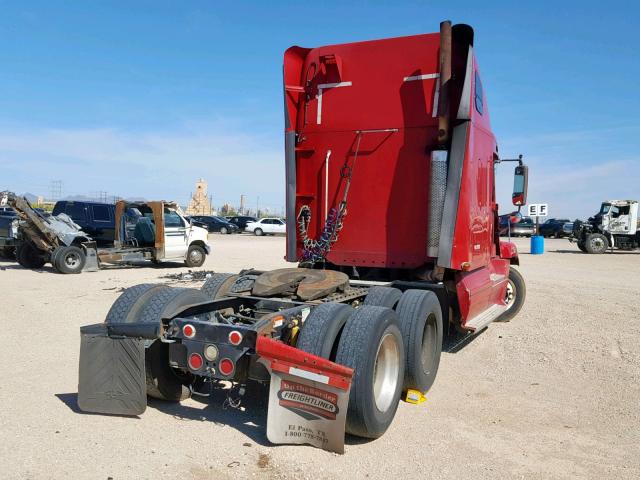 1FUJBBBD63PL72795 - 2003 FREIGHTLINER CONVENTION RED photo 4