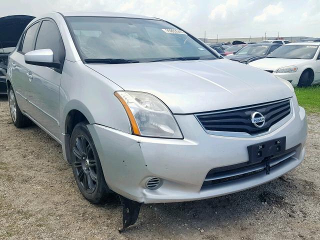 3N1AB6APXCL605358 - 2012 NISSAN SENTRA 2.0 SILVER photo 1