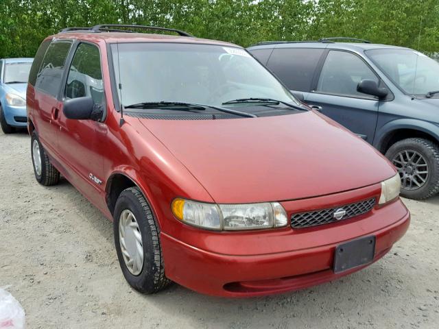 4N2ZN1115WD820000 - 1998 NISSAN QUEST XE RED photo 1