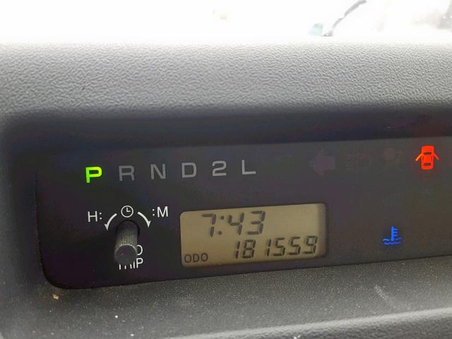 JTLKT324840162728 - 2004 TOYOTA SCION XB 勃艮第红 照片 8