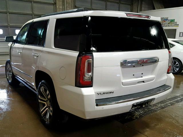 1GKS2CKJ3JR310543 - 2018 GMC YUKON DENA WHITE photo 3