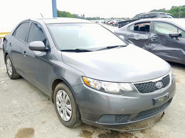 KNAFU4A26D5723475 - 2013 KIA FORTE EX BROWN photo 1