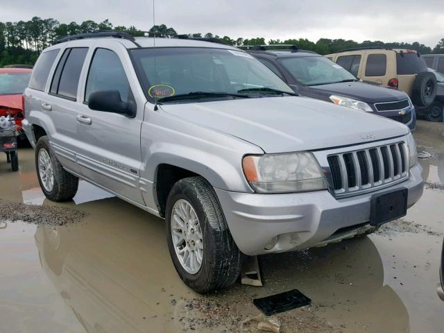 1J8GX58J84C121473 - 2004 JEEP GRAND CHER SILVER photo 1