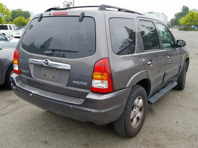 4F2CZ06194KM16691 - 2004 MAZDA TRIBUTE ES 灰色 照片 4