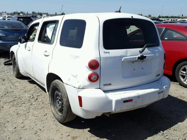 3GNBAEFW8BS624260 - 2011 CHEVROLET HHR LS Ақ фото 3